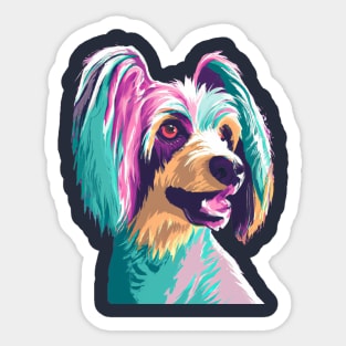 Chinese Crested Pop Art - Dog Lover Gifts Sticker